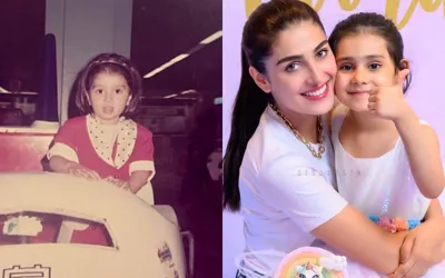 Ayeza Khan Shares Adorable Childhood Video, Sparks Comparisons with Daughter