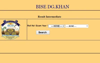 BISE DG Khan inter part 2 results 2024 announced - check here