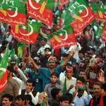 PTI public rally is in progress in Islamabad as admin heightens security measures