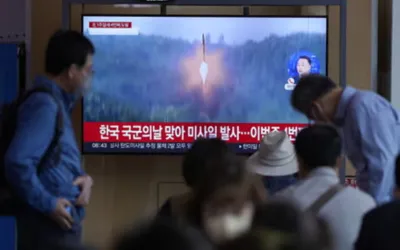 North Korea escalates tensions with second short-range missile launch