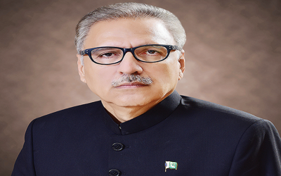 Former President Dr Alvi’s dental clinic sealed in Karachi