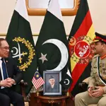 Malaysian PM, COAS discuss bilateral interests, regional security