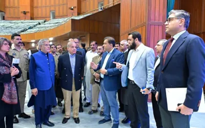 PM visits Jinnah Convention Center to reviews preparations for SCO Summit