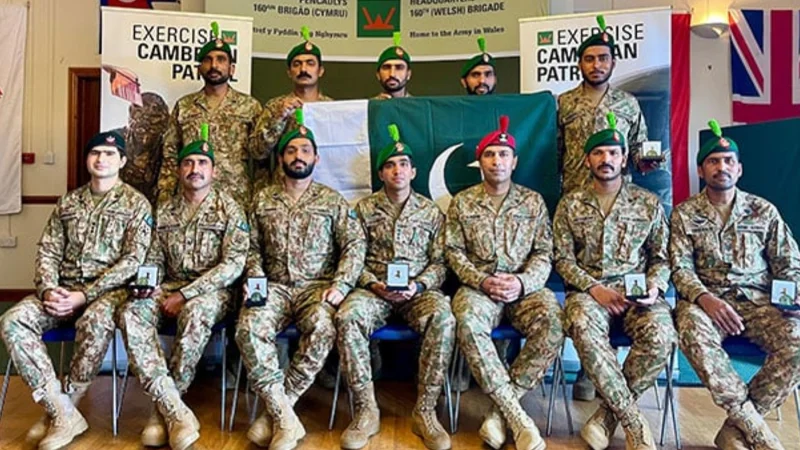 Pakistan Army team wins gold at UK's Exercise Cambrian Patrol 2024