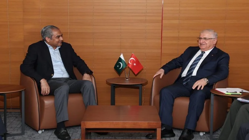 Mohsin Naqvi meets Turkiye’s Defense Minister Guler in Istanbul