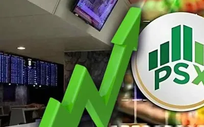 PSX 100 hits record high, surpasses 187,000 points