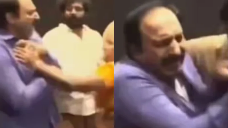 Woman beats Telugu actor over his portrayal of villain in film: Watch