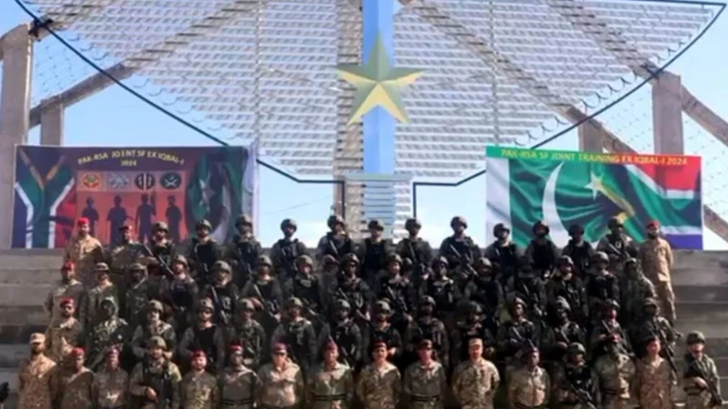 Pakistan-SA Counter Terrorism Joint Exercise Iqbal-I concludes