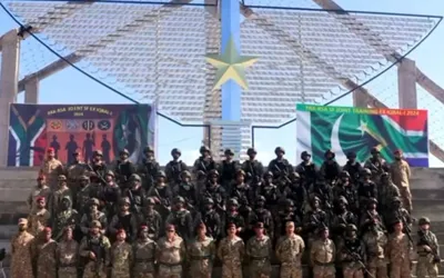 Pakistan-SA Counter Terrorism Joint Exercise Iqbal-I concludes