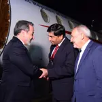 Iranian FM arrives for consultation on Middle East situation