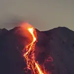 Indonesian volcano erupts, spewing huge ash cloud