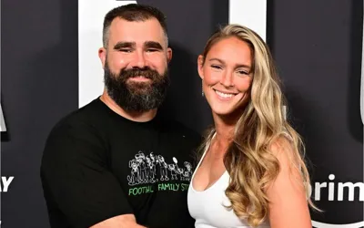 Jason Kelce’s podcast advice sparks laughter as wife Kylie calls it 'Dumba’