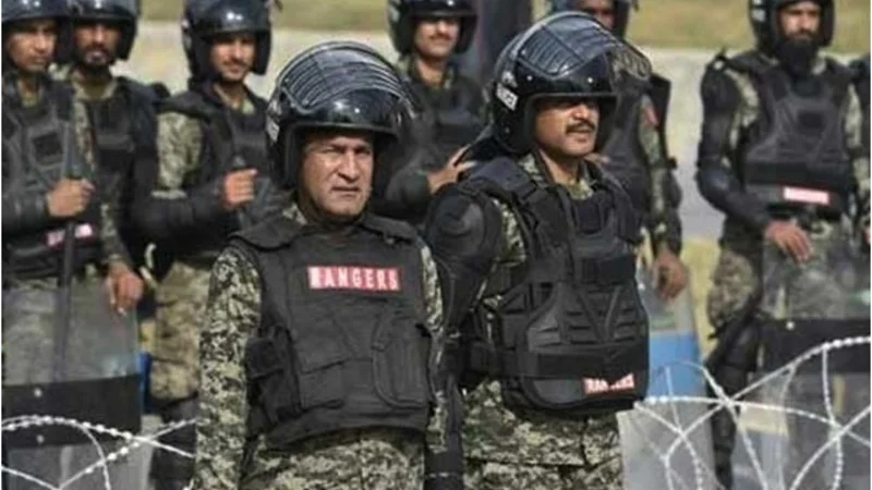 4 Rangers personnel martyred as miscreants rammed vehicle into them