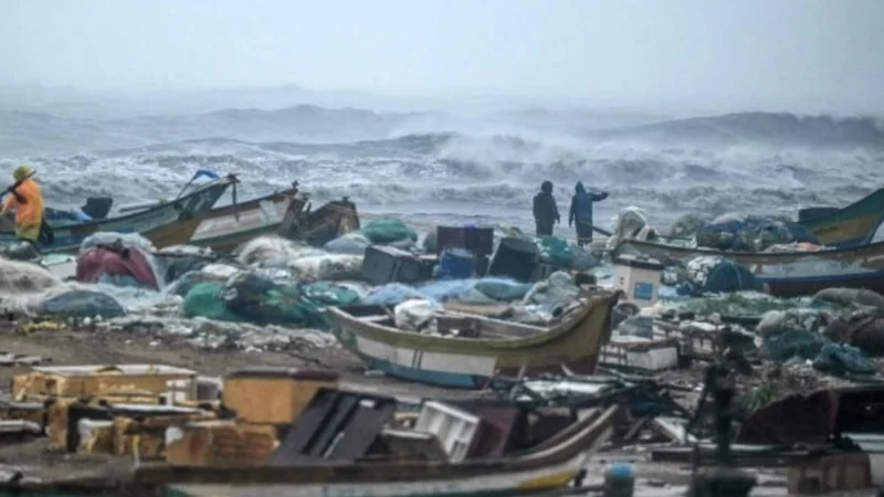 Three dead as Cyclone Fengal strikes South India