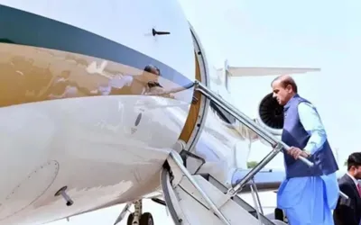 PM Shehbaz leaves for Saudi Arabia to attend 'One Water Summit'
