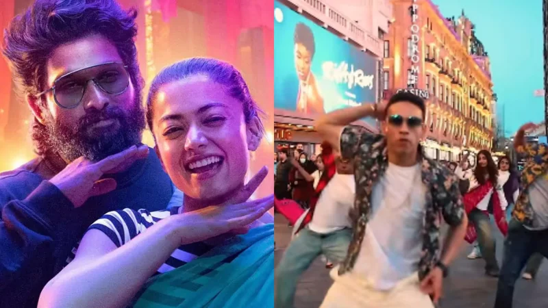 London flash mob turns heads with electrifying dance on 'Pushpa 2' songs