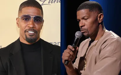 Jamie Foxx shares his emotional stroke story in Netflix special