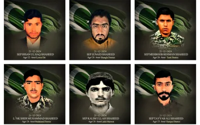 16 soldiers martyred in terrorist attack on Makeen check post: ISPR