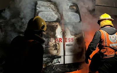 Israeli airstrike kills 5 journalists in Gaza