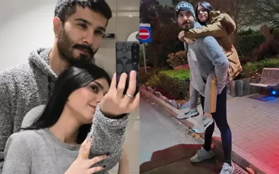 Feroze Khan faces backlash over romantic picture with wife