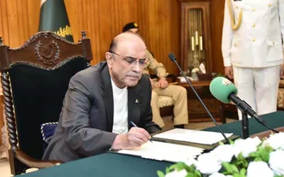 President Asif Zardari signs Societies Registration Amendment Act 2024