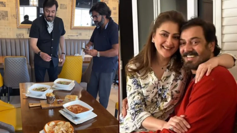 Nauman Ijaz's recent photoshoot in Canada with his wife