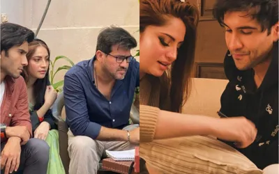 Feroze Khan and Neelam Muneer share BTS moments after wrapping 'Khumar’