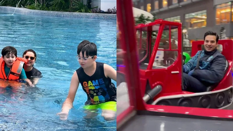 Fatima Effendi and Kanwar Arsalan shares stunning pictures from their family trip
