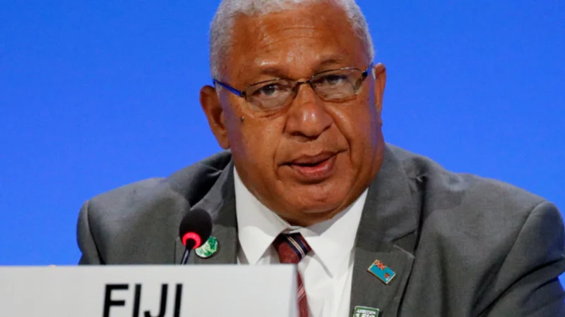 Former Fiji PM Frank Bainimarama sentenced to one-year Jail