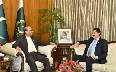 KP Governor Kundi calls on President Zardari