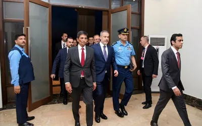 Turkish FM Hakan Fidan arrives Islamabad on two-day official