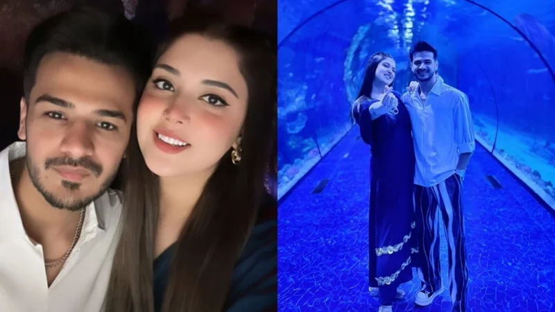 Kanwal Aftab and Zulqarnain Sikandar share pictures from National Aquarium Abu Dhabi