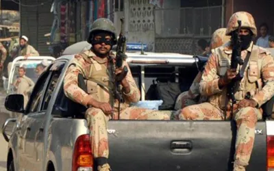 Sindh Rangers raid CTD office, recover abducted citizen