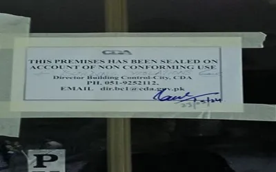 CDA seals PTI Central Secretariat in Islamabad