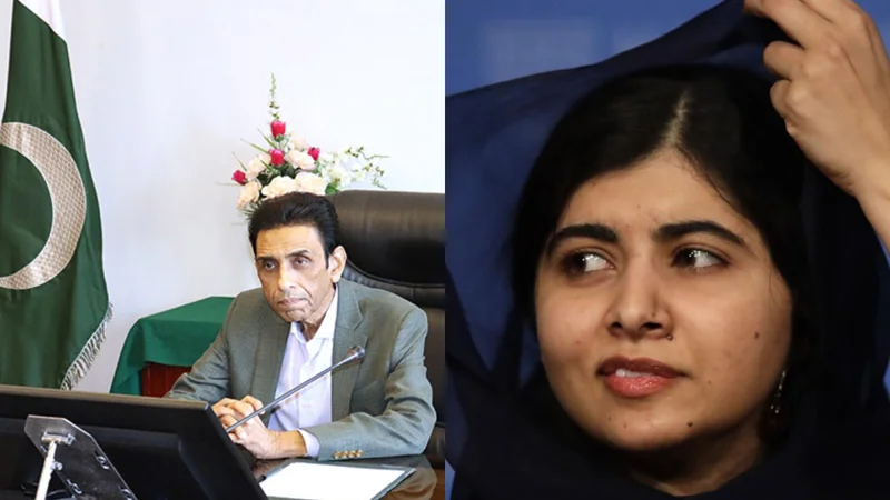 Dr Khalid Maqbool meets Malala Yousafzai