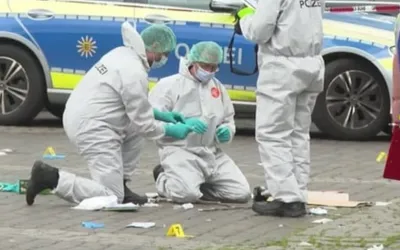German Police shot a man armed with a knife who attacked far-right demo