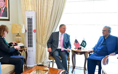 Pakistan, US vow to further strengthen bilateral relations