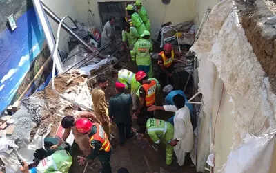At least 14 children killed in Lahore tuition center roof collapse