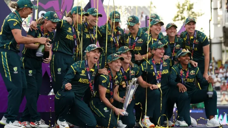 Australia defeats England to win ICC Women's T20 Cricket World Cup