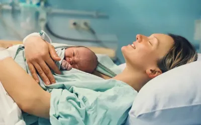Trauma to Triumph: woman assists in her own caesarean birth