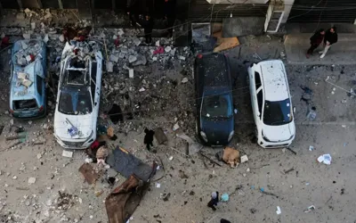 Palestinian health officials say 30 killed in Israeli strikes on Gaza