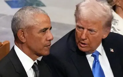 Trump posts offensive AI video of Barack and Michelle Obama