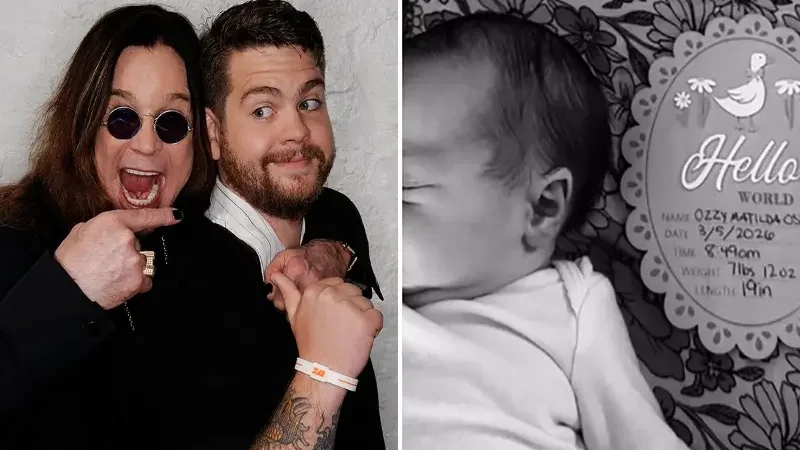 Jack Osbourne reveals newborn daughter’s name