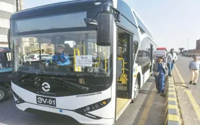 New electric bus route announced in Karachi