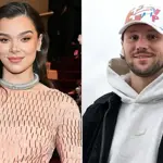 Hollywood meets NFL: Steinfeld and Allen celebrate parenthood
