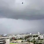 Is Karachi expected to receive more rain in April?