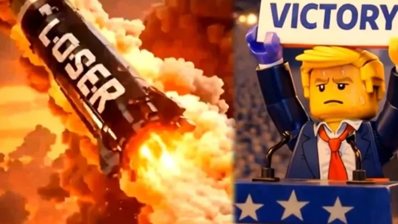Trump’s LEGO-style