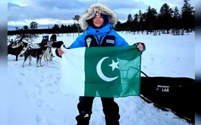 Samar Khan sets new record with Arctic adventure