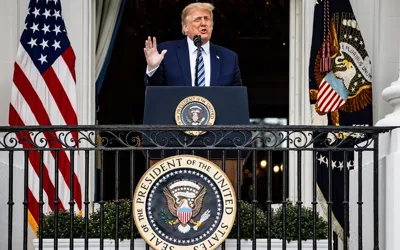 We can't let a country blackmail or extort the world, says Trump