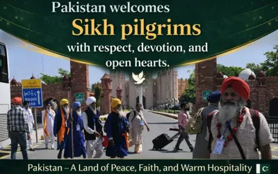 Pakistan warmly welcomes Sikh pilgrims for Vaisakhi Mela